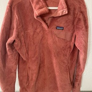 Patagonia Pink XL Fleece Pullover